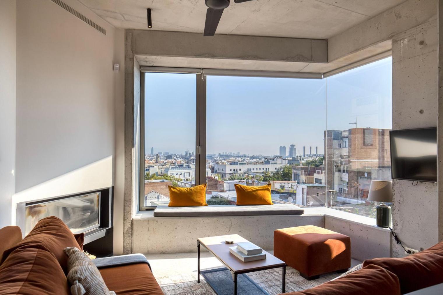 Blueground Poble Sec Terrace Great Views Bcn-108 Apartment Барселона Екстериор снимка