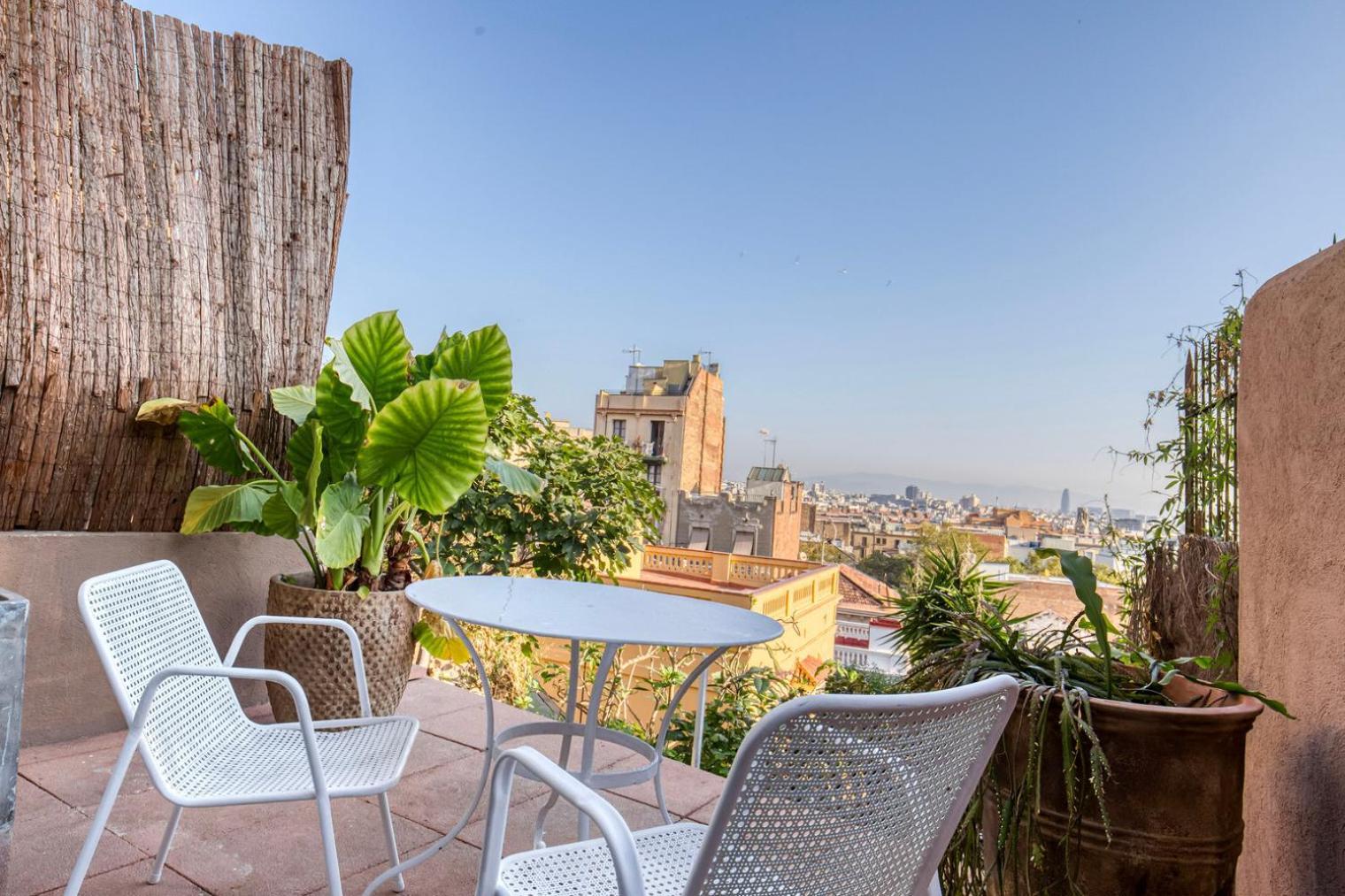 Blueground Poble Sec Terrace Great Views Bcn-108 Apartment Барселона Екстериор снимка